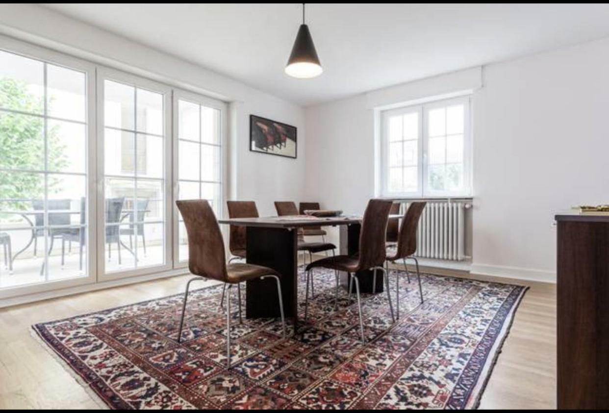 Charmant Appartement Avec Terrasse Dans Villa Strasbourg Exteriör bild