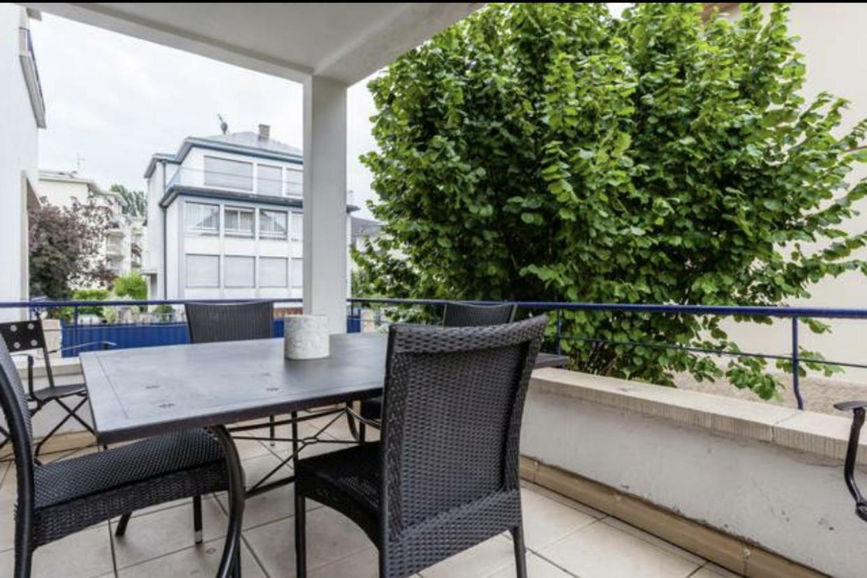 Charmant Appartement Avec Terrasse Dans Villa Strasbourg Exteriör bild