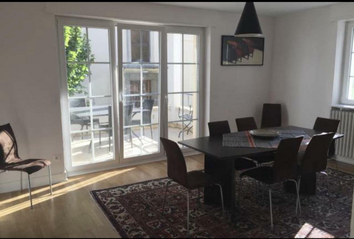 Charmant Appartement Avec Terrasse Dans Villa Strasbourg Exteriör bild